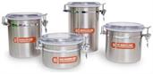 Star Trek: The Next Generation Stainless Steel Storage Jar Containers | Set of 4