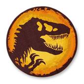 Jurassic World Logo 39-Inch Round Area Rug