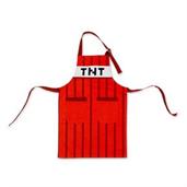 Minecraft Red TNT Youth Kitchen Cooking Apron