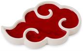 Naruto Shippuden Akatsuki Red Cloud Ceramic Trinket Tray Dish