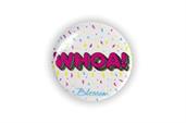 Blossom Series Collectible Button Pin | "Whoa!" | Measures 1.25 Inches