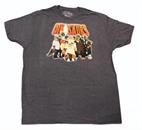 ABC's Dinosaurs Logo & Cast Men's Grey T-Shirt