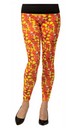 Candy Corn Leggings Adult Costume Accessory