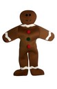 Gingerbread Man Adult Deluxe Costume