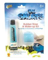 The Smurfs Rubber Nose and Makeup Kit