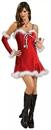 Sexy Santa Baby Red Christmas Dress Adult Costume