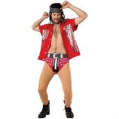 LMFAO Sky Blue I'm Sexy And I Know It Costume Adult