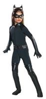 Catwoman Deluxe Jumpsuit and Molded Mask Costume Child