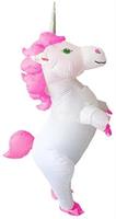 White Unicorn Inflatable Adult Costume | Standard