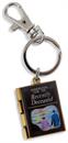 Beetlejuice Handbook For The Recently Deceased Metal Locket Keychain