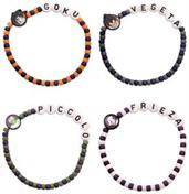 Dragon Ball Z Frieza Saga 4 Piece Character Beaded Bracelet BFF Set