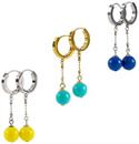 Dragon Ball Z Potara Fusion Stainless Steel Earrings Replica | Set of 3