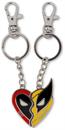 Marvel Studios Deadpool & Wolverine "Best Friends" 2-Piece Enamel Keychain Set