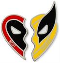 Marvel Studios Deadpool & Wolverine "Best Friends" 2-Piece Enamel Pin Set