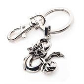 Dungeons & Dragons Ampersand Iridescent Metal Keychain