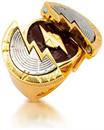 DC The Flash Movie Costume Ring 24kt Gold Replica | SDCC 2023 Exclusive