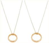 The Lord Of The Rings Glow-In-the-Dark One Ring Necklace Set Replica