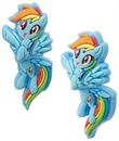 My Little Poney Rainbow Dash PVC Earrings
