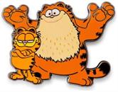 The Garfield Movie Garfield and Vic Enamel Pin | SDCC 2024 Exclusive