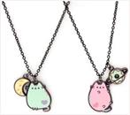 Pusheen Space Exclusive 2-Piece Stainless Steel Necklace Set