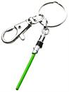 Star Wars Yoda Lightsaber Stainless Steel Keychain