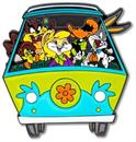 Warner Bros. 100 Looney Tunes x Mystery Machine Enamel Pin