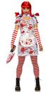 Evil Fast Food Girl Adult Costume