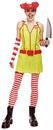 Evil Fast Food Clown Adult Costume