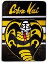 The Karate Kid "Cobra Kai" Lightweight Fleece Throw Blanket | 45 x 60 Inches
