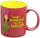 Bob's Burgers Louise Belcher Sarcasm 12oz Coffee Mug