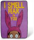 Bob's Burgers Louise Throw Blanket | I Smell Fear On You | 64 x 44 Inches