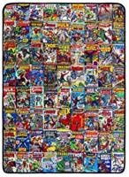 Marvel Comics Covers Fleece Throw Blanket | 45 x 60 Inches