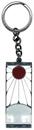 Demon Slayer Tanjiro Kamado Hanafuda Metal Pendant Keychain