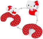 Sanrio Hello Kitty Reversible Neck Roll Pillow and Plush Toy
