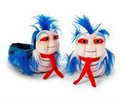 Labyrinth Ello Worm Plush Slippers for Adults | One Size Fits Most