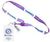 Lost Oceanic Airlines Lanyard with ID Card & Charm
