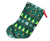 Super Mario Bros. Retro Embroidered Holiday Stocking