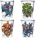 Marvel Avengers 2-Ounce Mini Shot Glasses | Set of 4