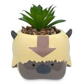 Avatar: The Last Airbender Appa 6-Inch Ceramic Planter With Artificial Succulent