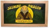 Avatar: The Last Airbender Jasmine Dragon Tea House Hanging Sign Framed Wall Art