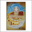 Avatar: The Last Airbender Aang 13 x 19 Inch Hanging Wood Wall Art