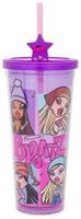 Bratz Carnival Cup With Lid and Straw Topper Charm | Holds 24 Ounces