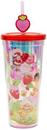 Care Bears x Strawberry Shortcake 24-Ounce Carnival Cup With Straw Topper Charm