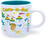 Care Bears "Care-A-Lot" Allover Icons Ceramic Coffee Mug | Holds 13 Ounces