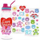 Care Bears School Spirit 32-Ounce Twist Spout Water Bottle and Sticker Set