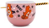 Care Bears Trick-or-Sweet Bear 20-Ounce Ceramic Ramen Bowl With Chopsticks