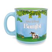 Disney Bambi Meadow Scene Ceramic Camper Mug | Holds 20 Ounces
