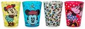 Disney Vintage Minnie Mouse 2-Ounce Mini Shot Glasses | Set of 4