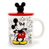 Silver Buffalo Disney Mickey Mouse Rainbow Ceramic Camper Mug | Holds 20  Ounces