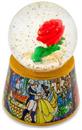 Disney Beauty and the Beast Mini Light-Up Snow Globe | 3 Inches Tall